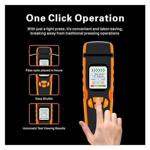 Détecteur direct fibre optique monomode multimode haute précision VFL - 6