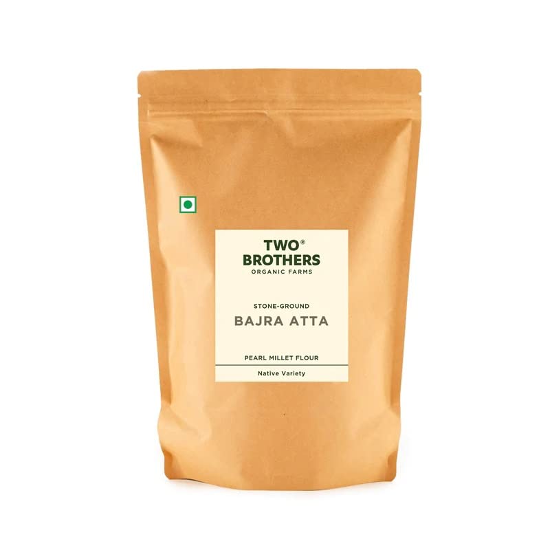 Image of Two Brothers Organic Farms Bajra Atta 1kg