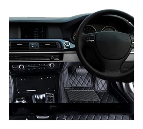 Tapis de sol voiture en cuir pour Volvo S80 2006-2016 conducteur RHD