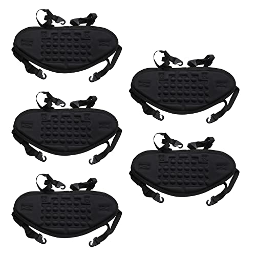 Eoslcusmvl 5Pc Cojín de Kayak Ajustable Canoa Protección del Medio Asiento del Respaldo Asiento del Respaldo Kayak Almohadilla de Respaldo Suave Y Gruesa