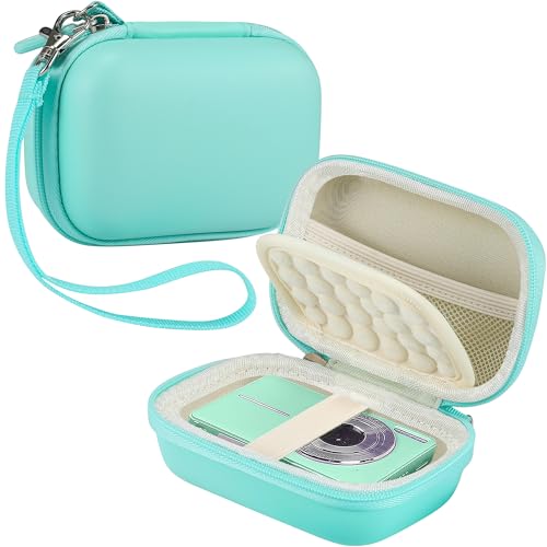 Funda para cámara digital Leayjeen verde pequeña