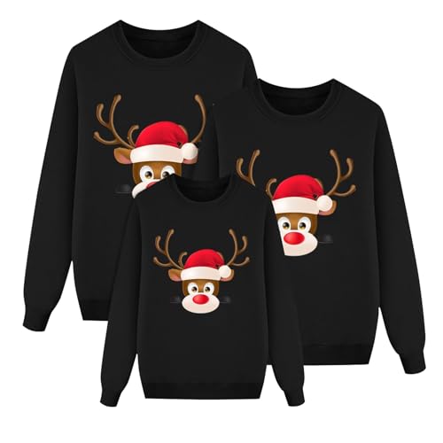 Suéter de Navidad genérico de Navidad para mujer, suéter de Navidad, para mujer, suéter de Navidad, para la familia, mujer, hombre, niños, pijama, familia, suéter, Navidad, familia, niño, A02, medium
