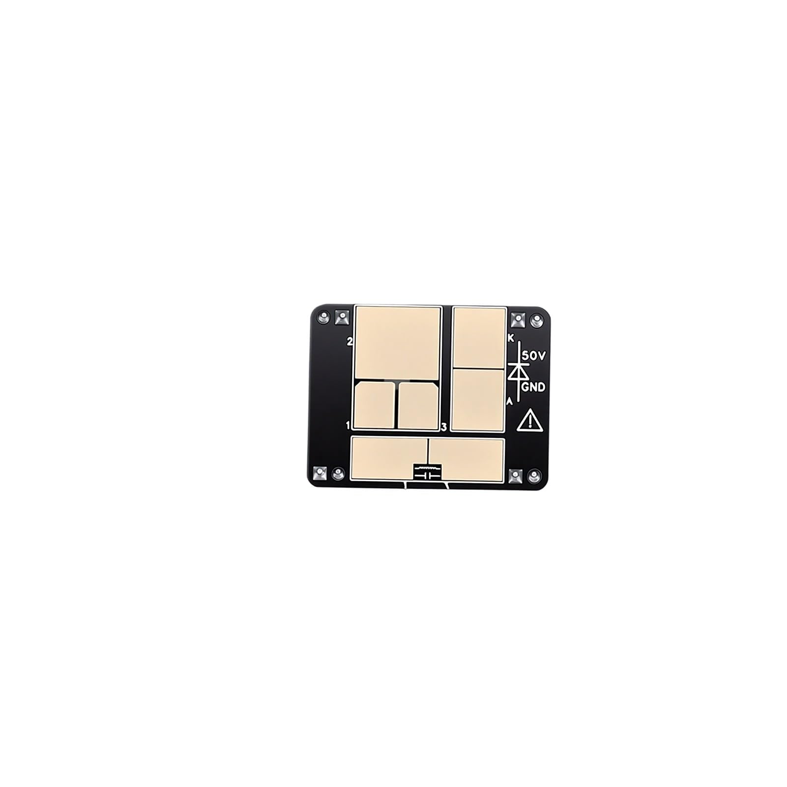 Jeffergarden Medidor 0.01-50MΩ 25pF-100mF Probador de Condensadores con