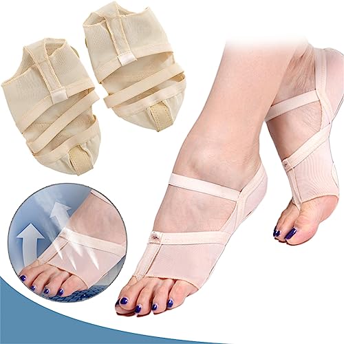 Dance Foot Thongs, Anti-Slip Ballet Dance Pointe Shoe Socks Protector Cushion, Professional Thong Toe Paws Grip Shoes Pads, Women Lyrical Shoes, Relief Foot Pain for Yoga Ballet Pilates3
