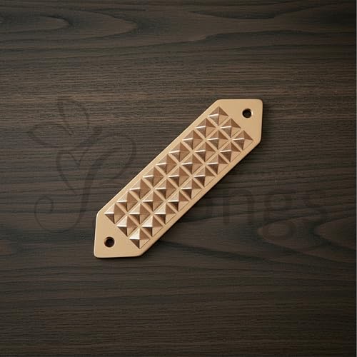 Image of Copper 27 Pyramid Strip |Size- 4Inch Approx |Weight- 72gm Approx |Strip with Pyramid Design for Correcting Corner | Home & Spritual Decor |Vastu Remedy Tool | Pack of 1
