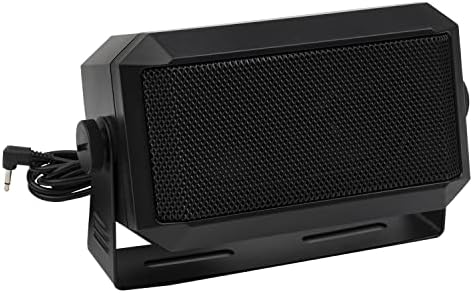 ZAXIDALER Rectangular External Communications Speaker for Ham Radio, CB & Scanners