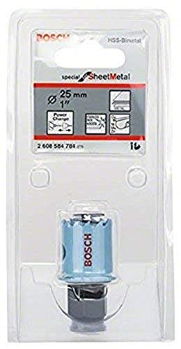 Bosch 2608584784-000, Serra Copo Sheet Metal, Azul, 25 mm