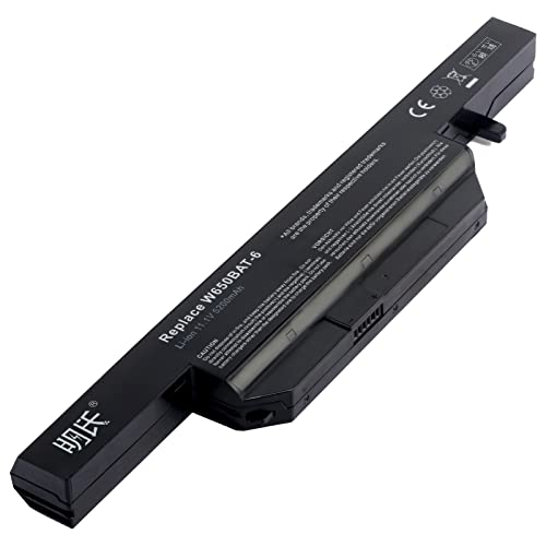 HASEE/Thunderobot/GIGABYTE HASEE K610C�CHASEE K670E, HASEE K710C,6-87-W650S-4E7 �Ή��p �u���b�N �y11.1V 5200mAh�z ���������\ �݊��o�b�e���[