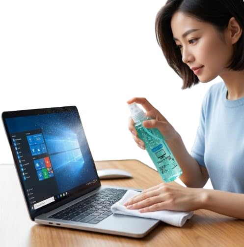 Universal Screen Cleaner Spray 100ml | Multipurpose Cleaning Gel with Microfiber Cloth for Laptop Mobile LED TV Monitor | Fingerprint Dust Remover Formula-image-7