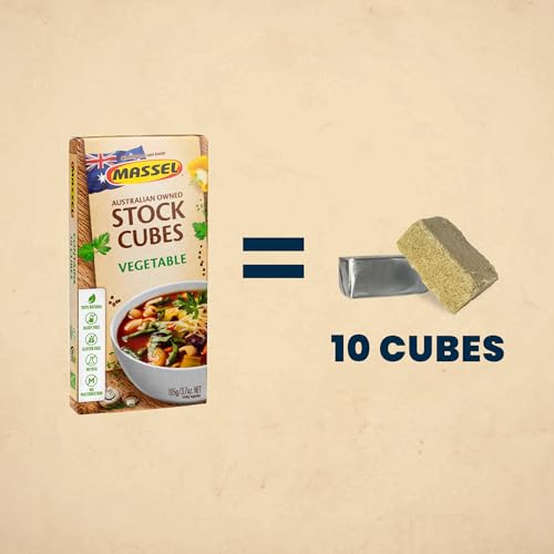 - Ultracube Vegetable Style Bouillon Cubes - Gluten & Dairy Free, MSG-free, Non-GMO, Trans Fat Free, No Animal Content - Soup Base Seasoning for Ramen, Soup & Stew (1 x 105 g Pack)