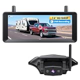 AUTO-VOX 7.2' Wireless RV Backup Camera: 30-Min Plug and Play Install