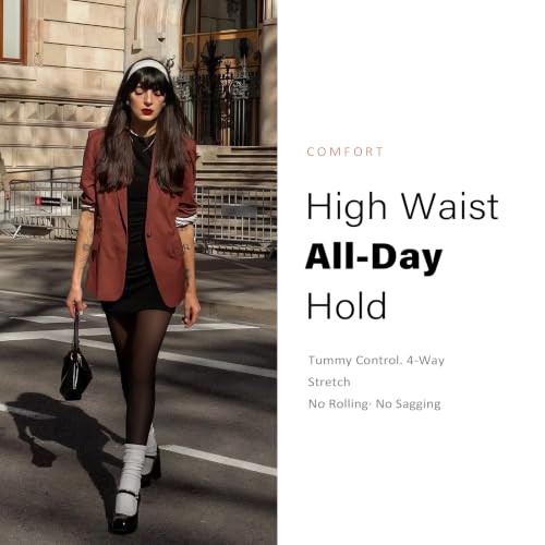 Image of Women's Fleece Lined Tights Thicken for Warmth
