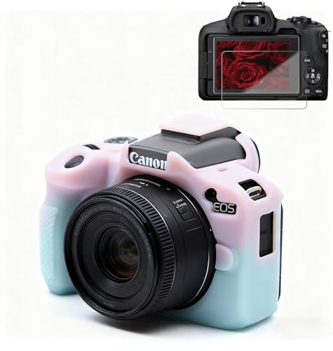Funda para Cámara Canon EOS R50 de Silicona Suave miniatura 1