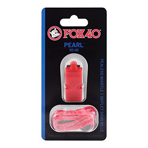 Image of Fox 40 Pearl Safety Whistle (Red)