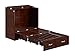 AFI, Hamilton Twin XL Murphy Bed Chest with 6