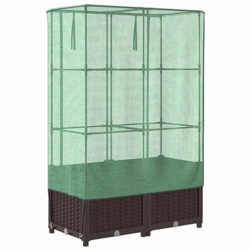 Cama elevada para cultivar sin dolor de espalda gracias a su marco de hierro 7