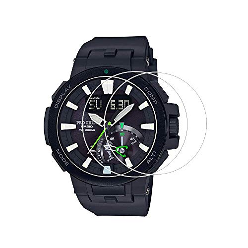 Zshion for Casio PRW-7000 �K���X�t�B���� �����K���X �t���ی�t�B���� �����ߗ� �C�A�[�� �w��h�~ �d�x9H (������) �y2 ���p�b�N�z