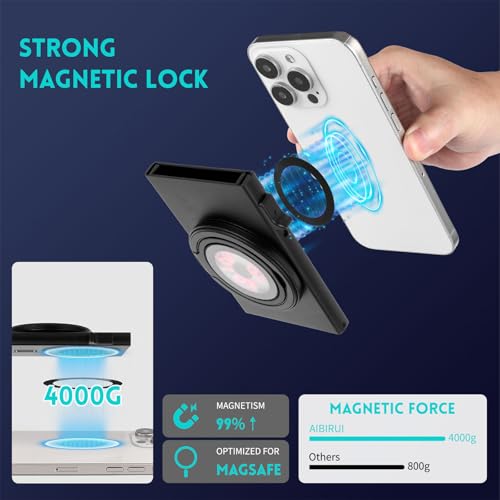 Image of Ridge Wallet for Men,Magnetic Wallet with Stand,Slim Card Holder
