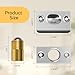 2 Pack Closet Door Ball Catch,Door Hardware Ball Catch Adjustable Copper for Cabinet Clost Doors (Silvery)
