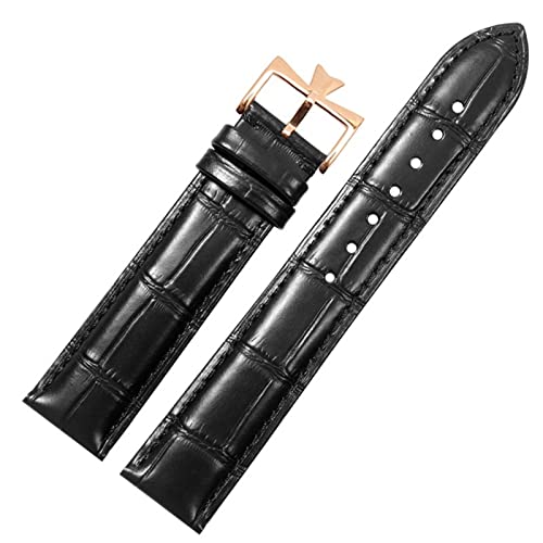 Bracelet de montre de rechange en cuir véritable pour Vacheron Constantin Patrimony 21mm
