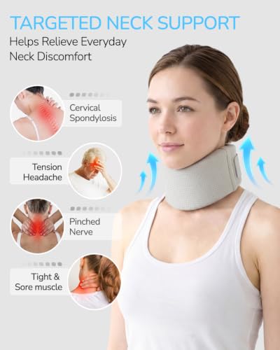 Cozyfun Ice Silk Foam Neck Brace