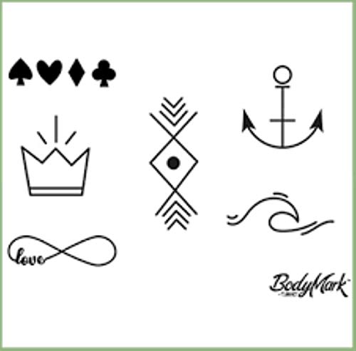 Revolutionary Beautiful Temporary Tattoo Marker Pen Fine Point Flexible Bic Bodymark For Mandala Effect Fun Skin Designs 1- Black 1- Purple Shop Now Rvloversoutdoordreamers #TOP5