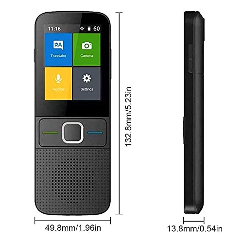 Traducteur vocal intelligent 76 langues avec écran tactile réactif