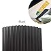 Gator Guards KeelShield Keel Guard 7 ft Black - Boat Keel Protection for Fiberglass and Most Aluminum Boats - DIY Install - 5 in Wide Urethane - 3M Adhesive - Made in USA