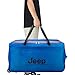 Jeep JS009D Two Wheel Rolling Travel Duffle Bag, Blue, 31 Inch