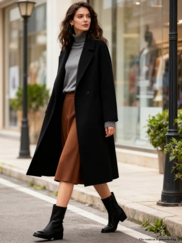 Image of SANGTREE Women's Turtleneck Sweaters Long Sleeve Pullover Tops | Breathable Lightweight Fabric| Fall Winter Fashion Outfits| Perfect for Daily,Office,Vacations,Holiday,Family Gatherings Etc.