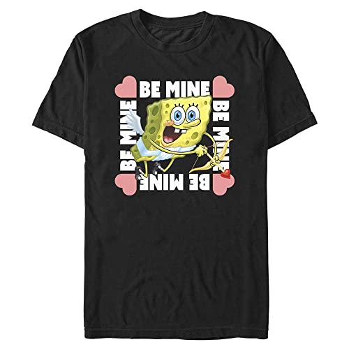 T-shirt Bob l'Éponge grande taille homme Nickelodeon noir 4XL