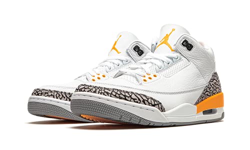 Air Jordan 3 WMNS - White, Black, Laser Orange, Cement Grey2