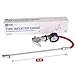 WYNNsky Tire Inflator with Tire Pressure Gauge, Extended Straight-on Air Chuck with 12 Inch Rubber Air Hose