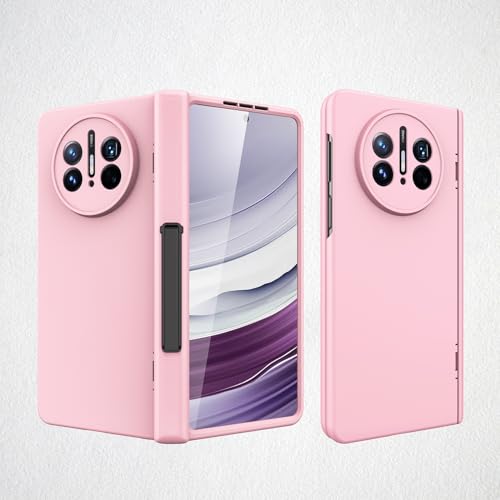 Coque de protection Huawei Mate X5 charnière articulée et vitre rose robuste