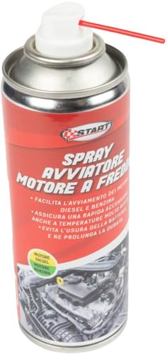 Start Spray Avviatore Motore A Freddo 200 Ml, Facilita Avviamento Di Motori Diesel E Benzina E Protegge La Batteria, Rapida Accensione A Temperature Rigide - 2