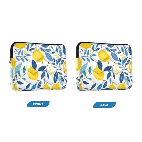 Funda para portátil de 13-14 pulgadas con diseño limón miniatura 2