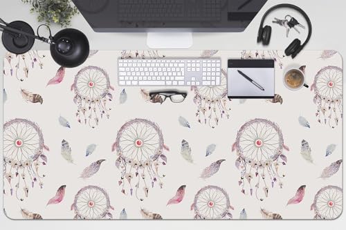 Couverture de bureau 100x50 cm en vinyle PVC protection attrape-rêves