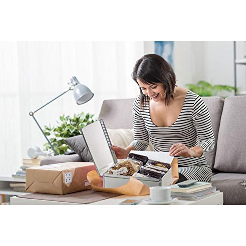 Dulcet Gift Basket Congratulations Gourmet Brownie and Cookie Snack Signature Gift Basket-Includes a Variety of Pastries in an Elegant Hand Assembled Tin Box, Ideal for Employees, Boss, Friends and Family - Image 5