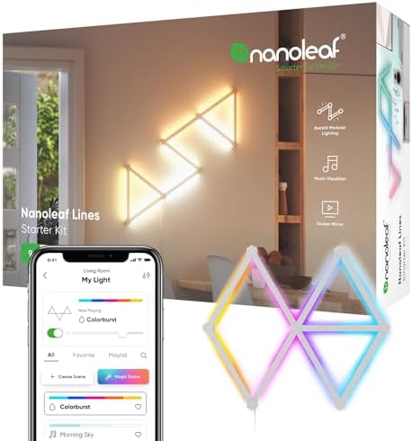 Nanoleaf Lines — barres 60°