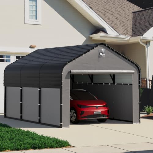 Benass 10x16 Heavy Duty Enclosed Car Garage