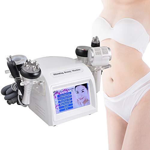 Denshine 8 en 1 40K Cavitation Vacuum Anti-âge Multipolaire Tripolaire RF BIO Hot Cold Hammer Body Slim Machine