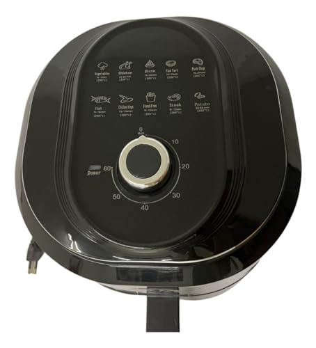 Fritadeira Eletrica Air Fryer Sem Oleo 4,5l Family BR House Grafite