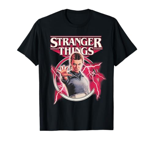 Stranger Things Eleven Lightning Poster T-Shirt