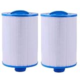 Gigesute Pack of 2 spa Filter Cartridge, for Pleatco Pww50 Whirlpool Filter, spa Filter for Unicel 6ch-940 /Replacement Filter, spa Shop Whirlpool