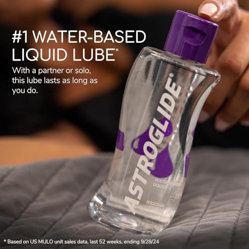 Image of ASTROGLIDE Water-Based Lubricant, Personal Lubricant, 8.5 Fl Oz