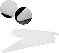 Vista 2 de GZYF Almohadilla de tanque de motocicleta Adhesivo para tanque de gasolina para Yamaha YZF-R1 2004-2006, color blanco