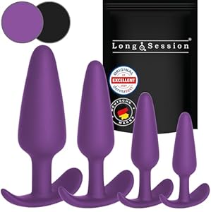 Long.Session Analplug Set, lila