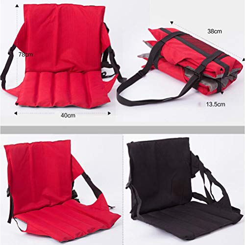 LIOOBO Almofada para Acampamento ao Ar Livre com Encosto Leve e Dobrável para Cadeira Almofada para