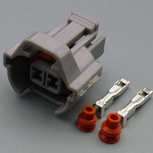 2 Pin 2.0mm Auto Waterproof Connector Plug Car Fuel Injector connectors for Toyota for Honda for Nissan 6189-0039 - (Color Name: 100set Male Female)