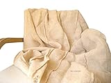  Dekorative Decke, Bettdecke natürliches Gewebe, Bettwäsche Europäische Decke für Sofa und Bett, BeccaTextile